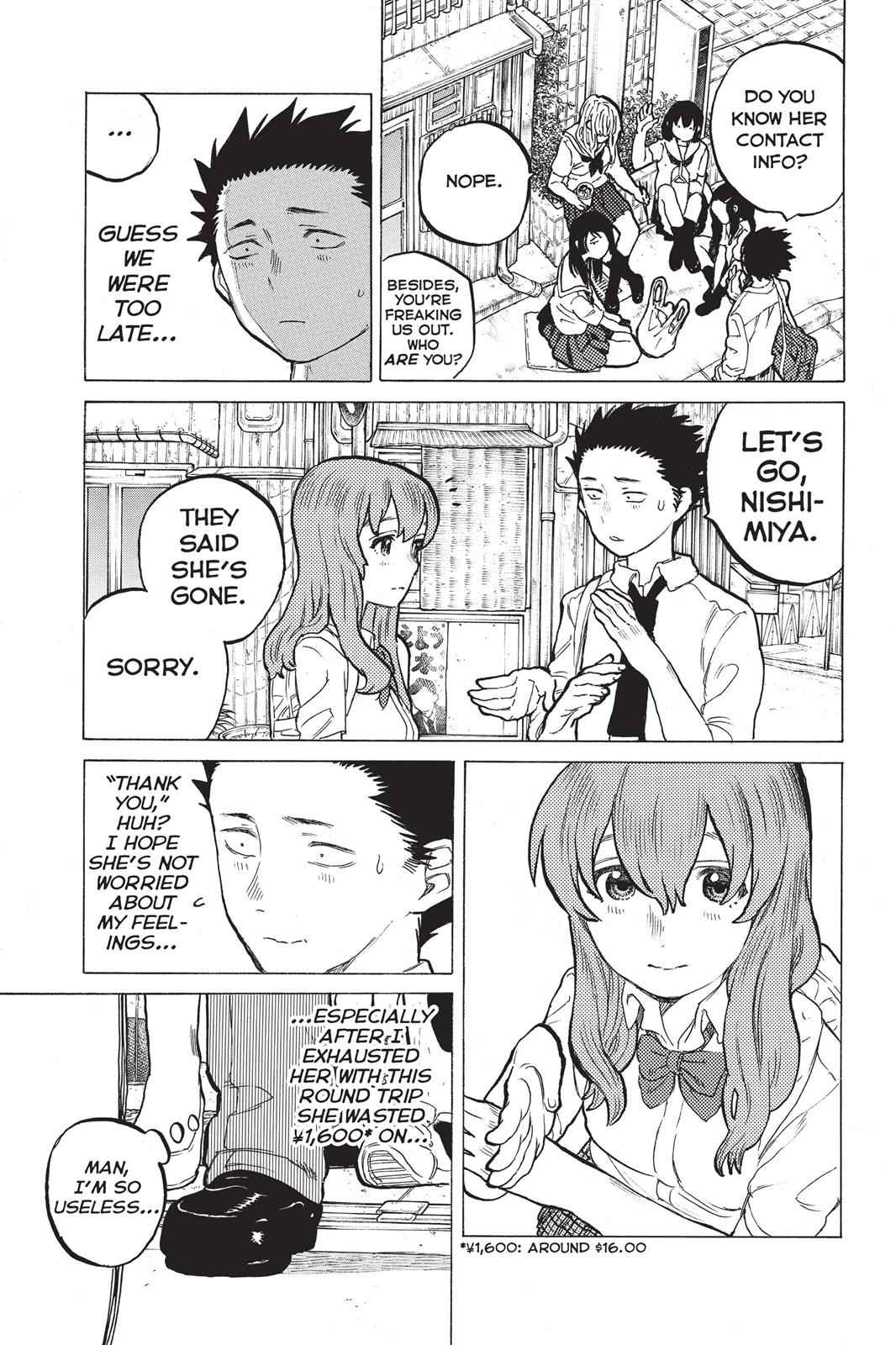 Koe no Katachi Chap 16 - Next Chap 17