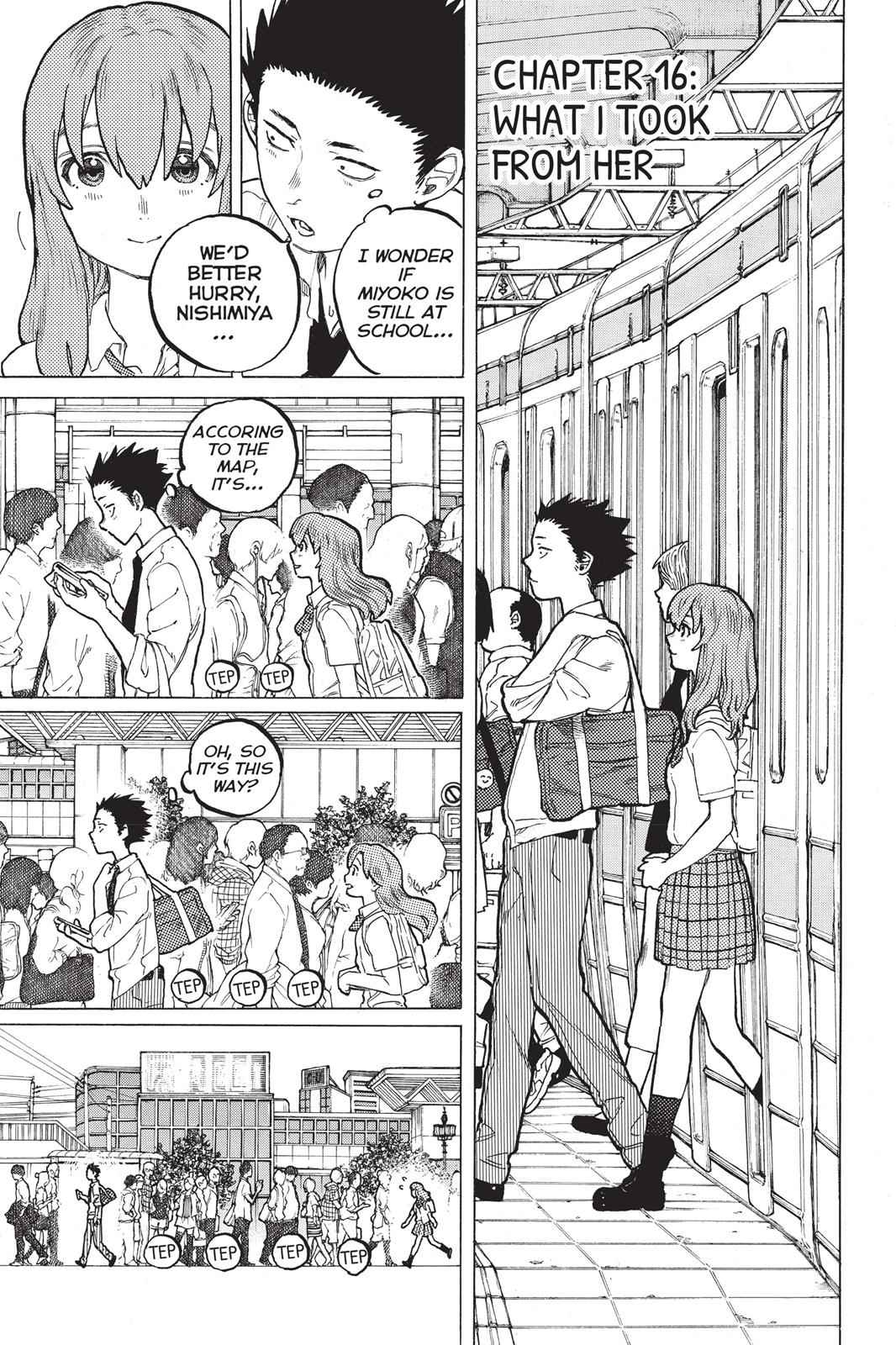 Koe no Katachi Chap 16 - Next Chap 17