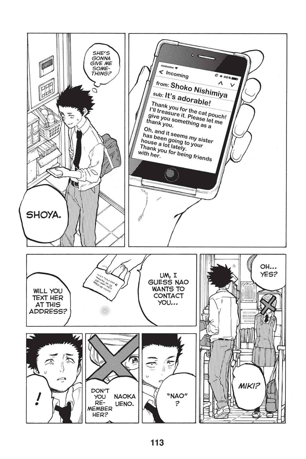 Koe no Katachi Chap 20 - Next Chap 21