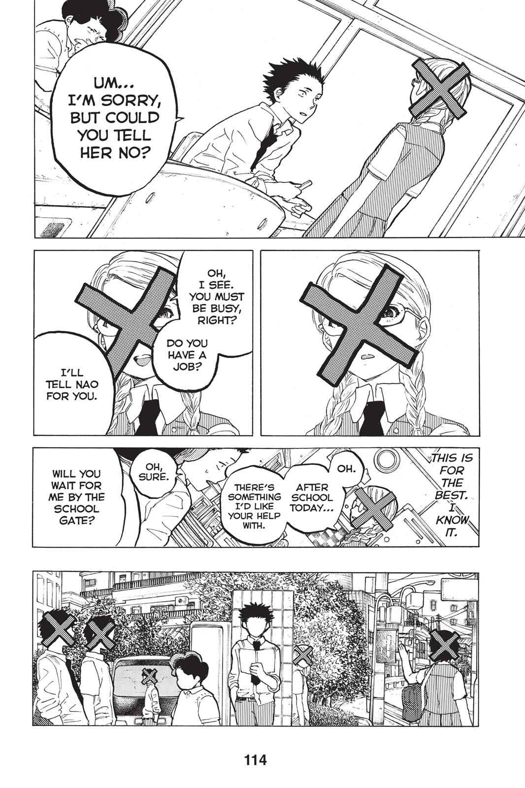 Koe no Katachi Chap 20 - Next Chap 21