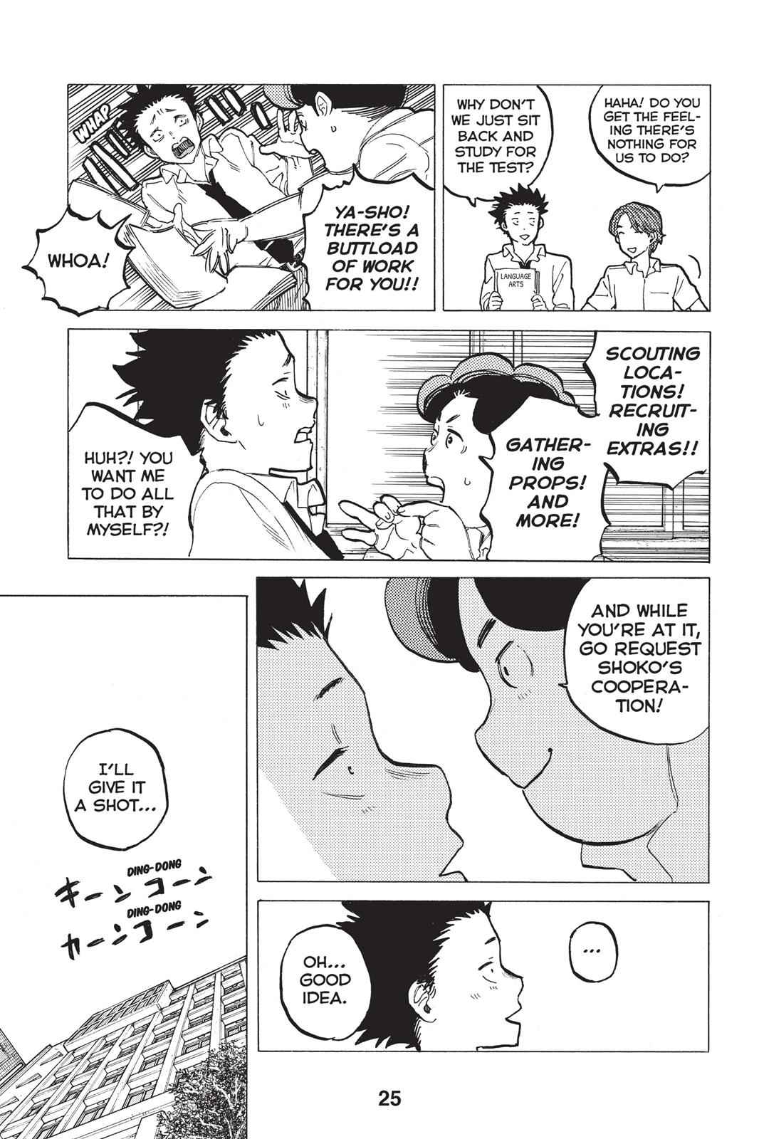 Koe no Katachi Chap 34 - Next Chap 35