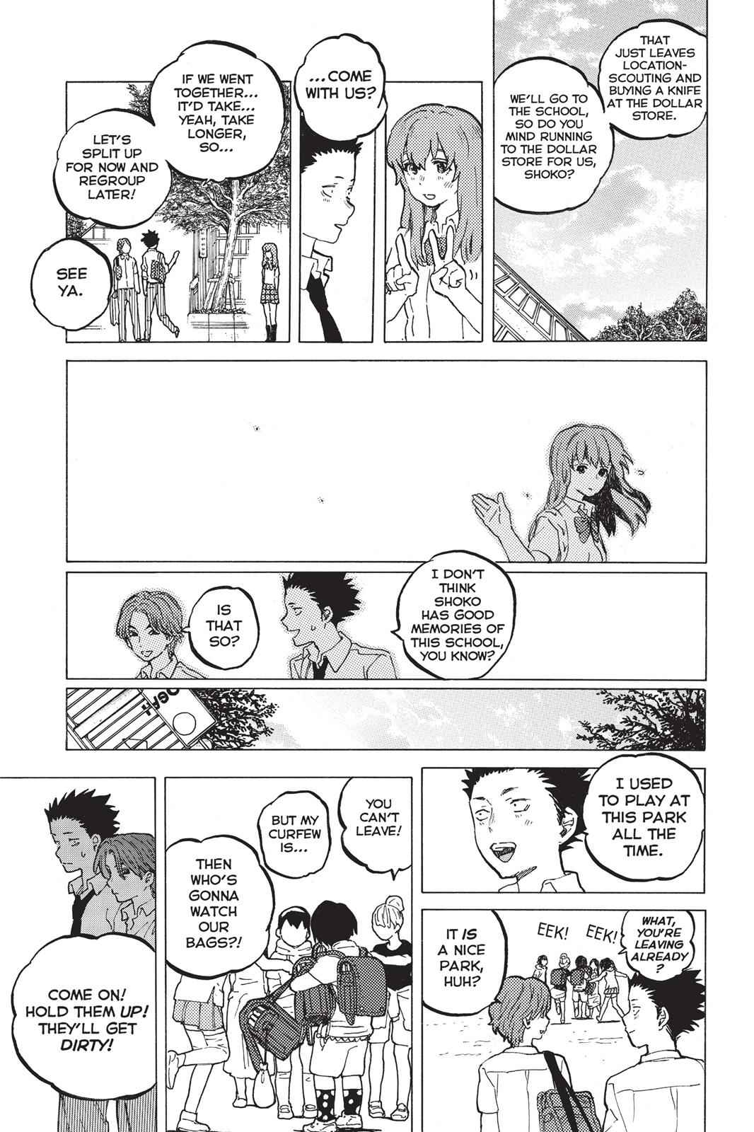 Koe no Katachi Chap 34 - Next Chap 35