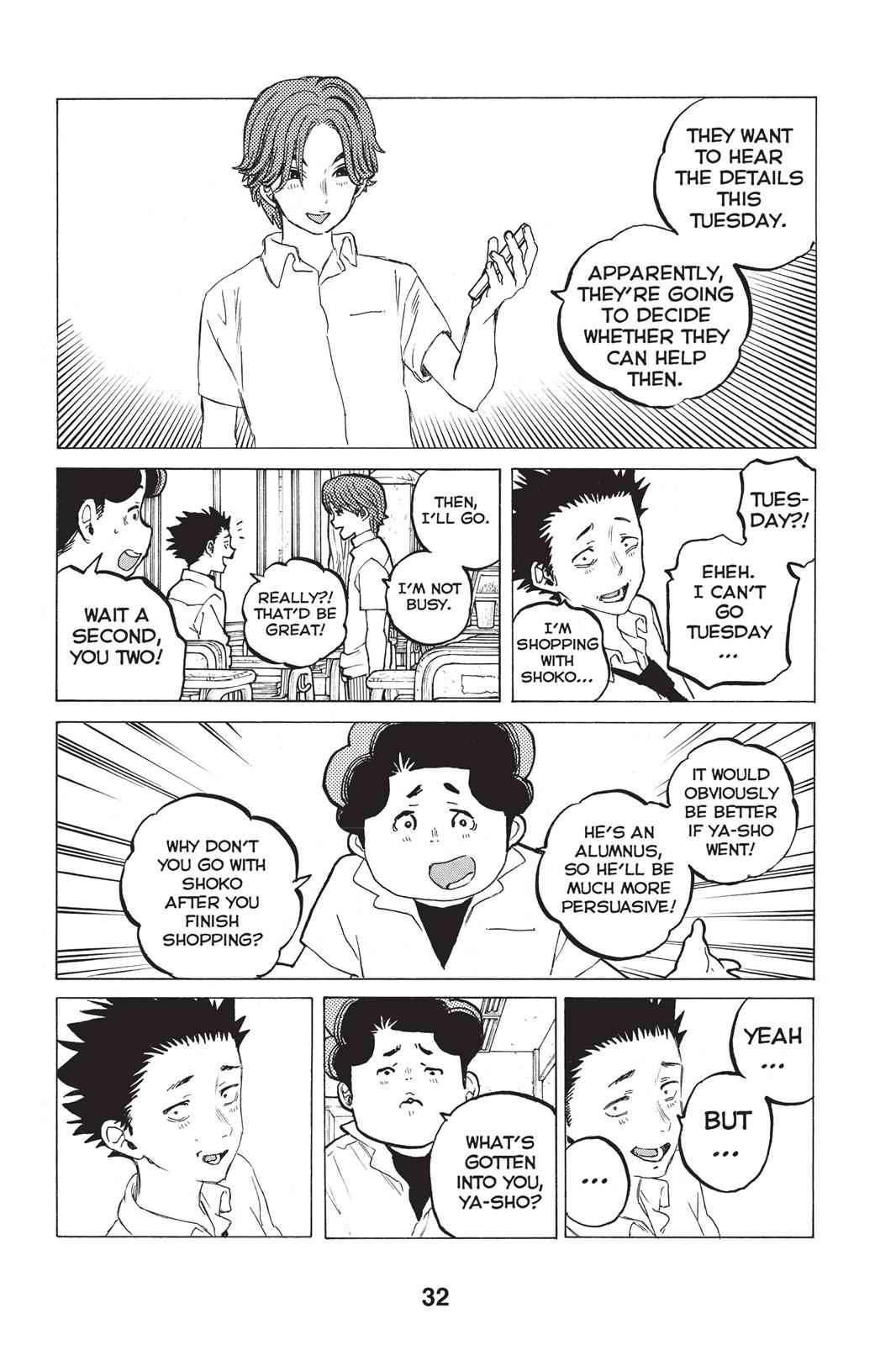 Koe no Katachi Chap 34 - Next Chap 35