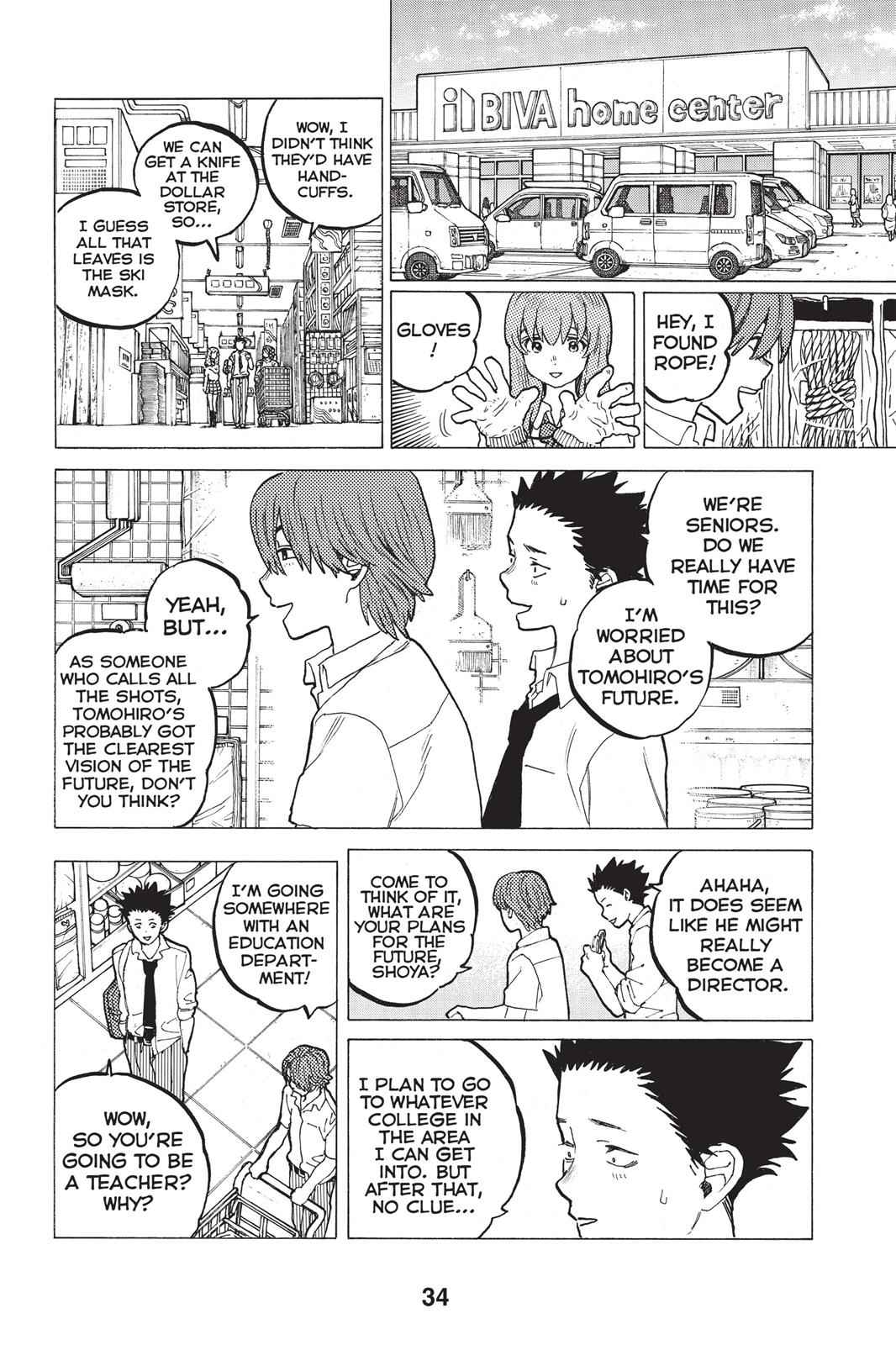Koe no Katachi Chap 34 - Next Chap 35