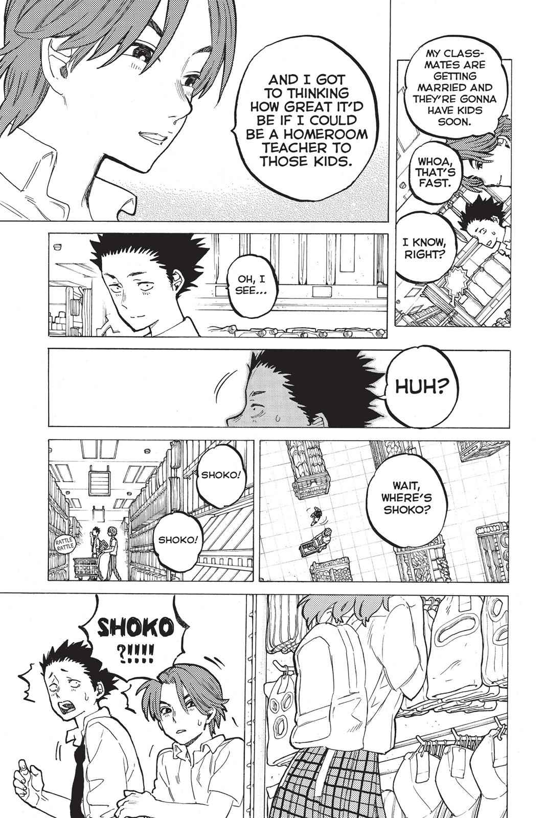 Koe no Katachi Chap 34 - Next Chap 35