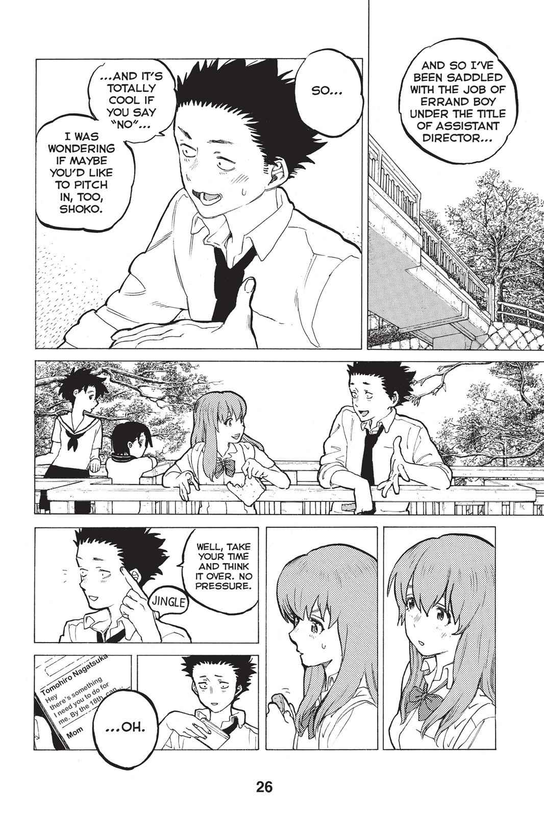 Koe no Katachi Chap 34 - Next Chap 35