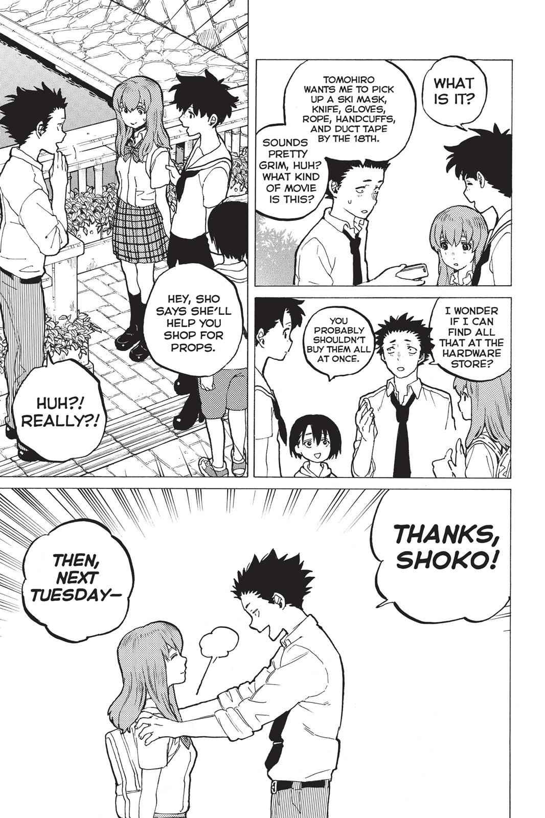 Koe no Katachi Chap 34 - Next Chap 35