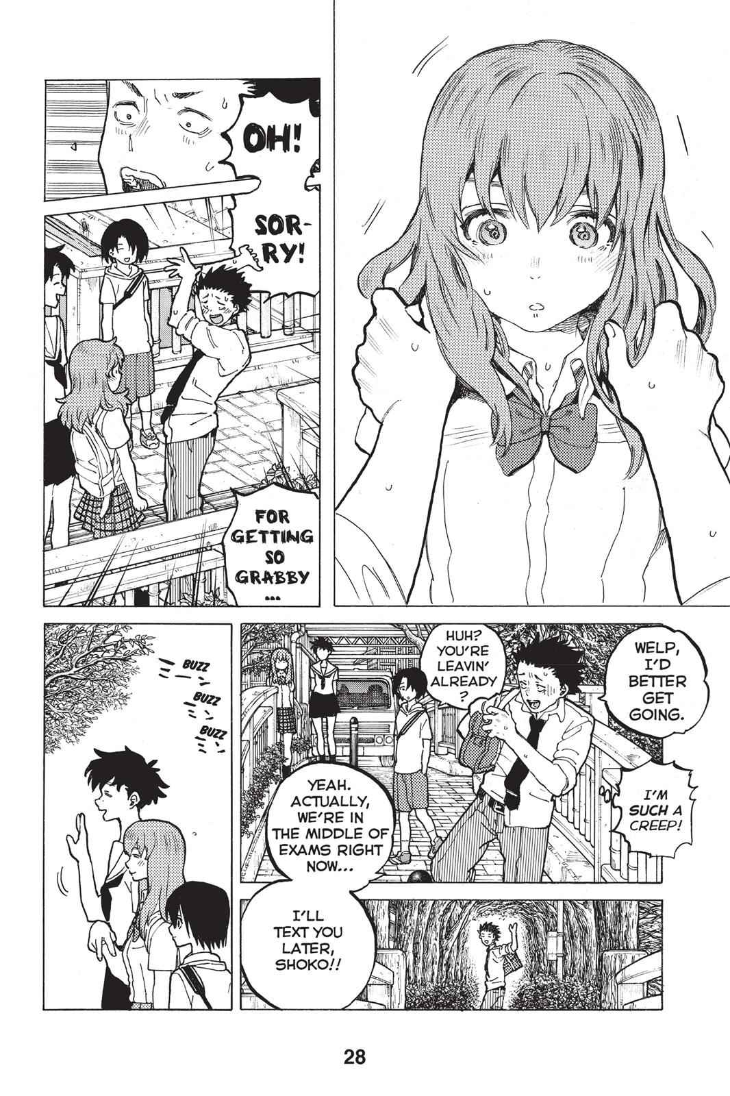 Koe no Katachi Chap 34 - Next Chap 35