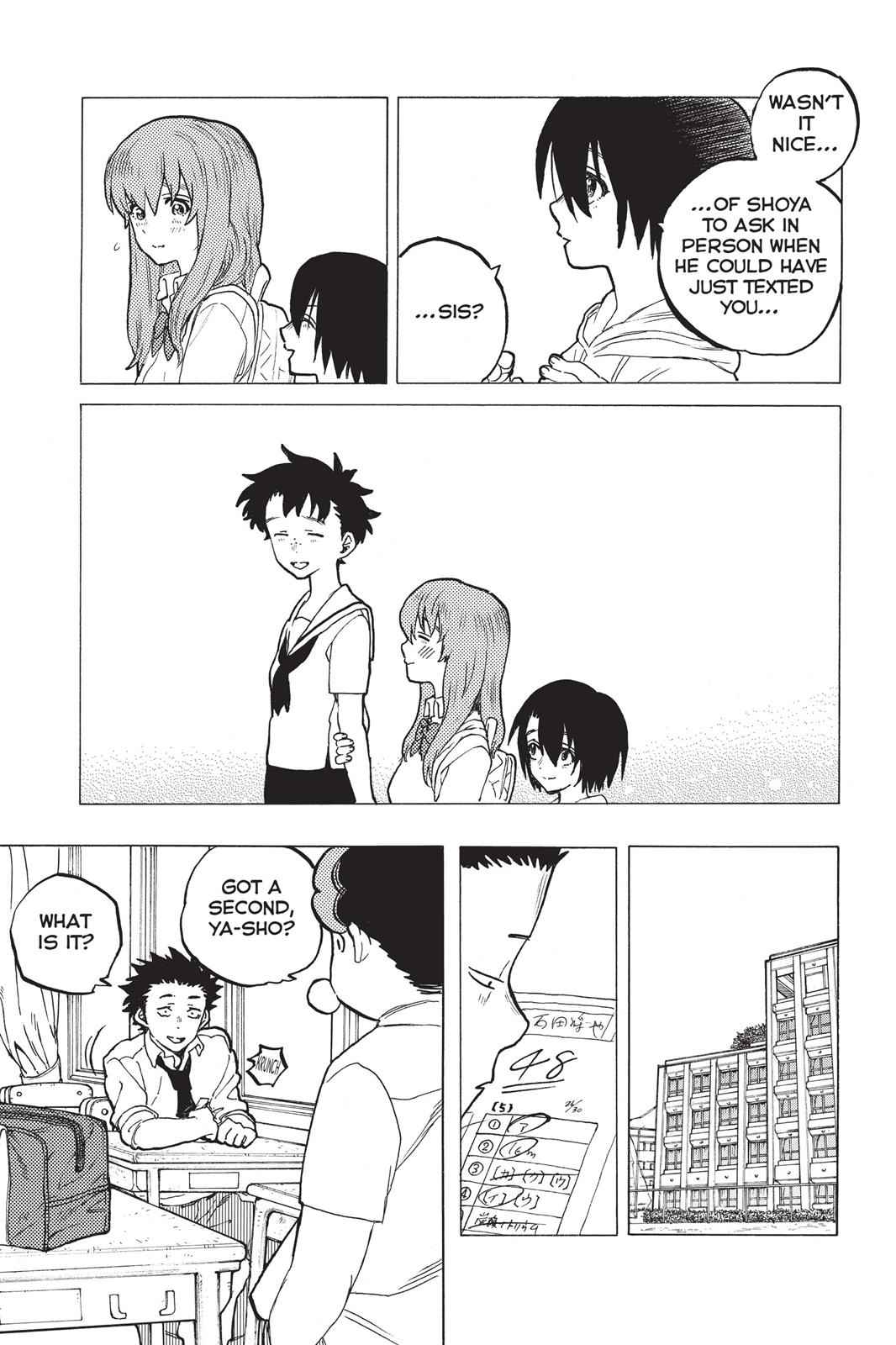 Koe no Katachi Chap 34 - Next Chap 35