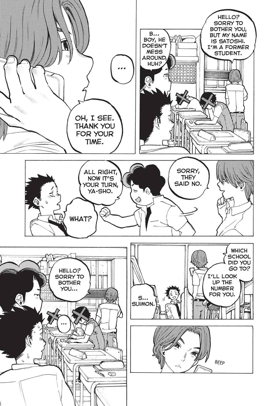 Koe no Katachi Chap 34 - Next Chap 35