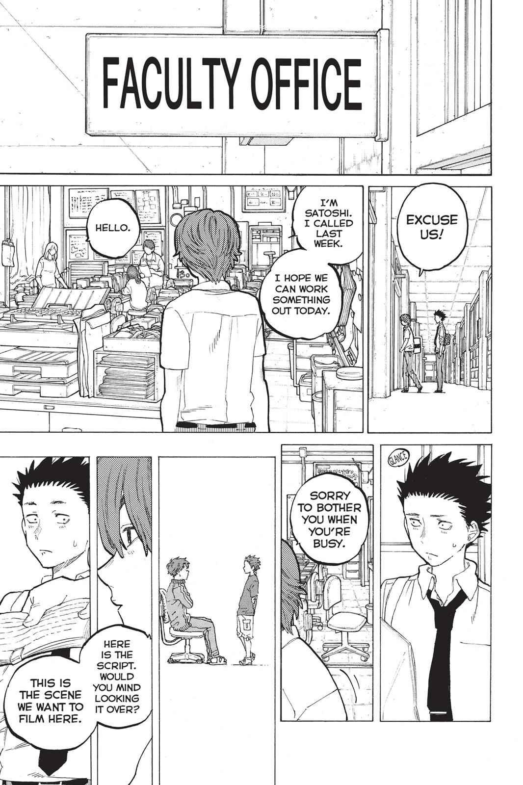 Koe no Katachi Chap 35 - Next Chap 36