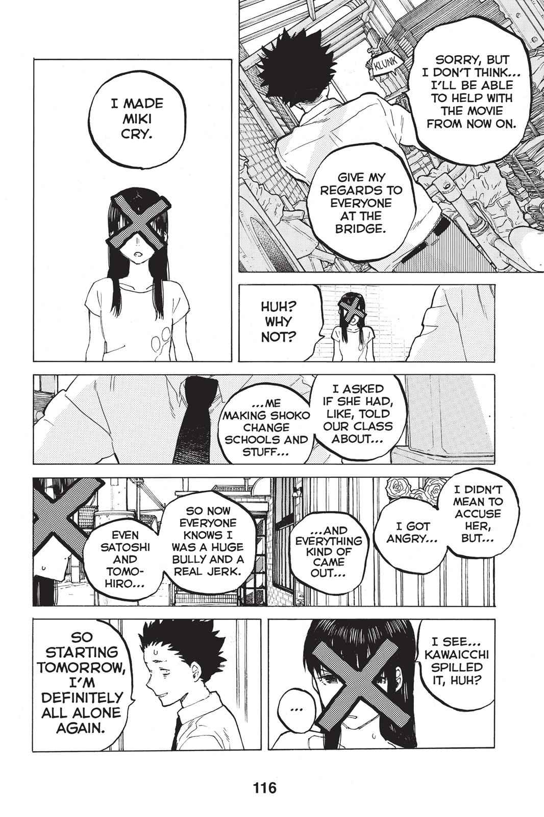 Koe no Katachi Chap 38 - Next Chap 39