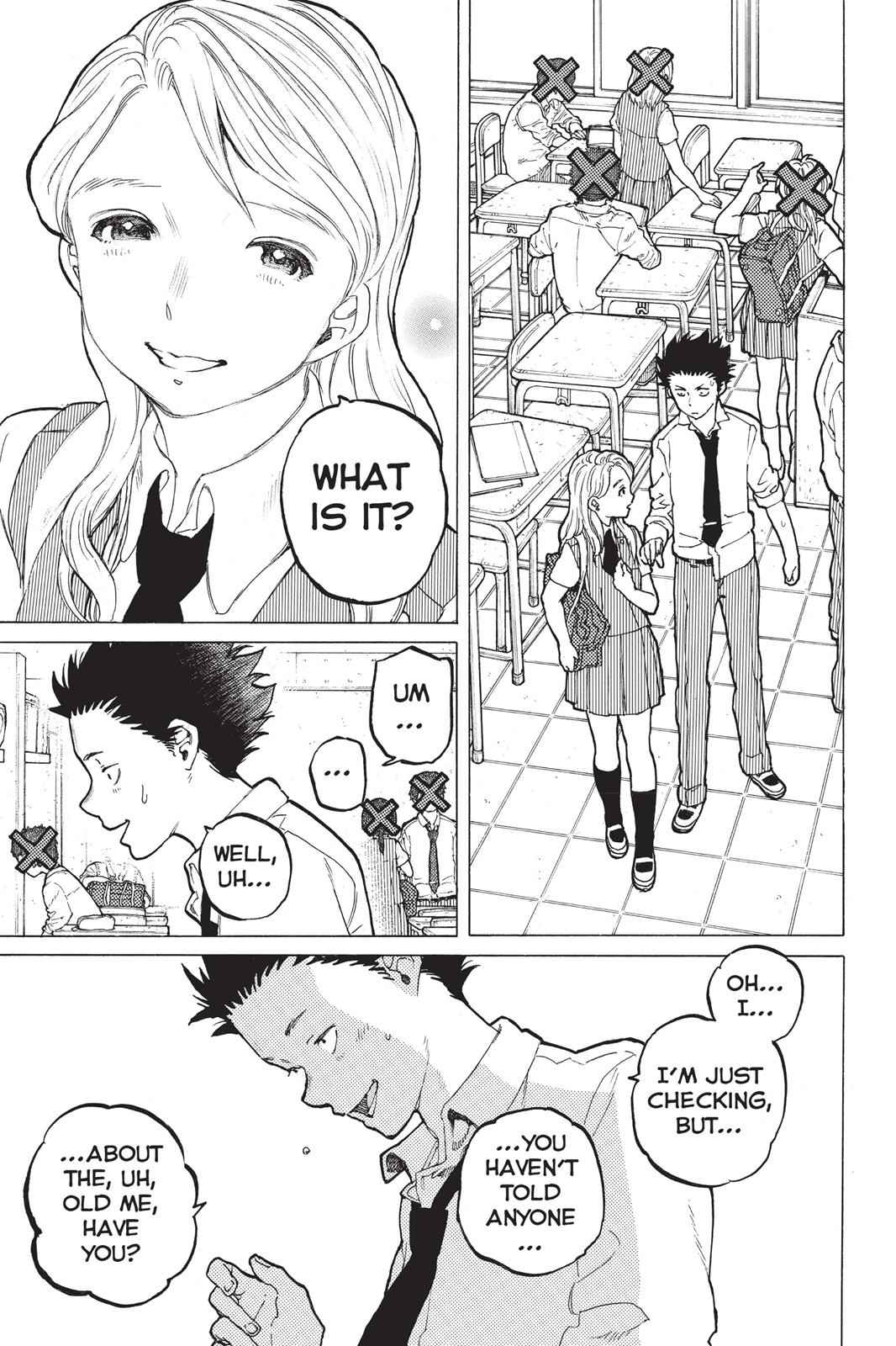 Koe no Katachi Chap 38 - Next Chap 39