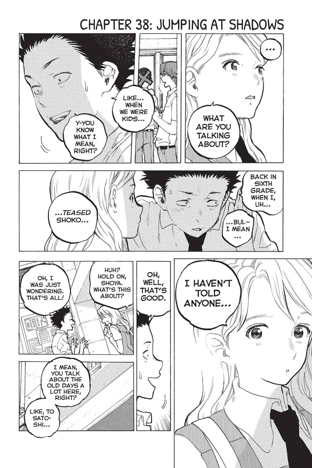 Koe no Katachi Chap 38 - Next Chap 39