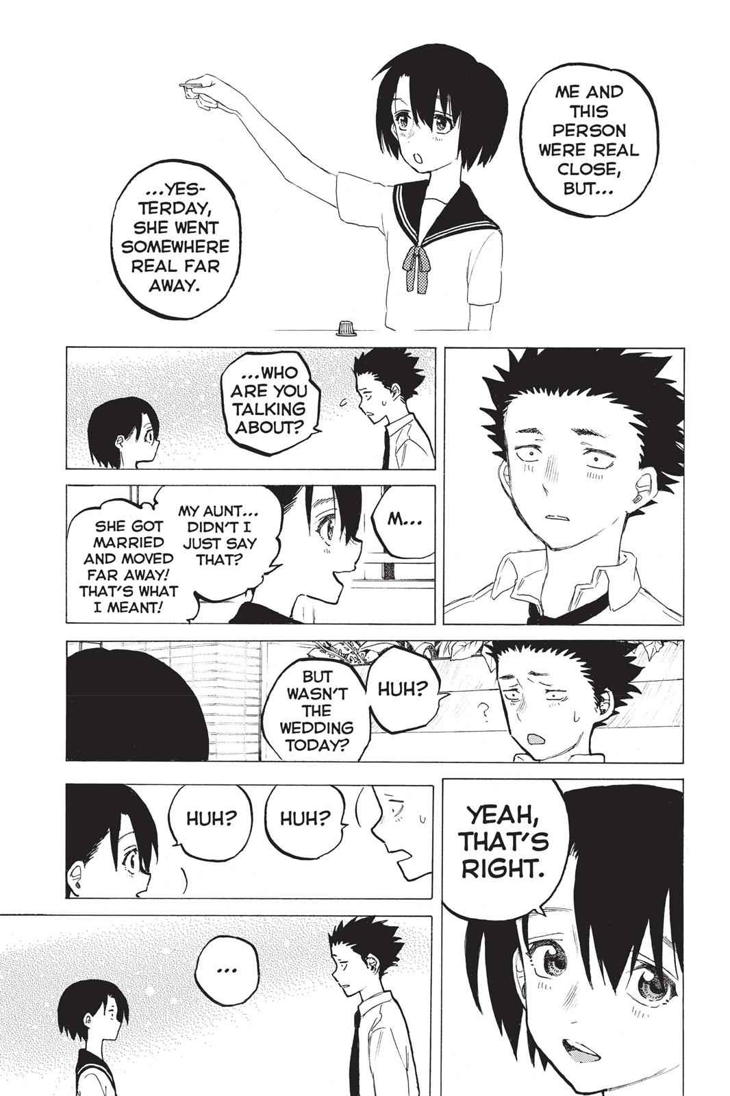 Koe no Katachi Chap 30 - Next Chap 31
