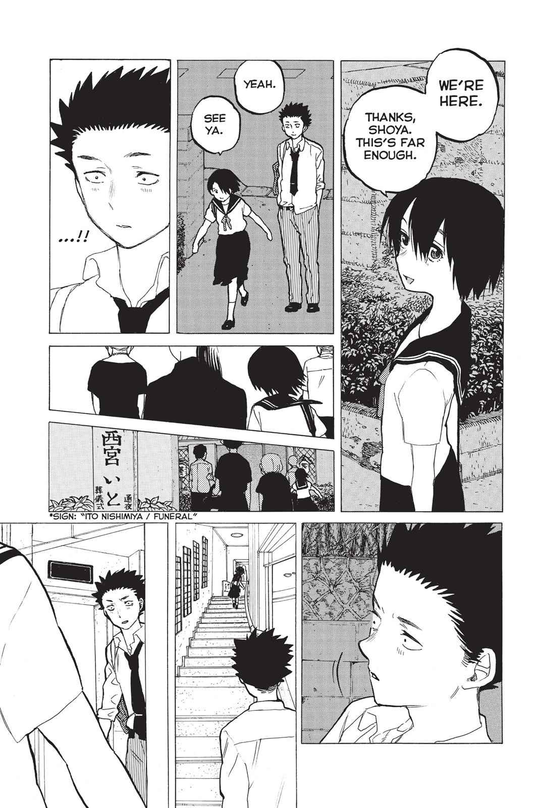 Koe no Katachi Chap 30 - Next Chap 31