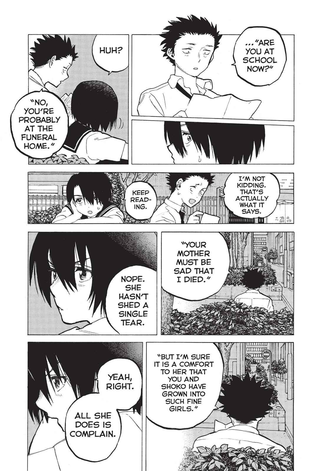 Koe no Katachi Chap 31 - Next Chap 32