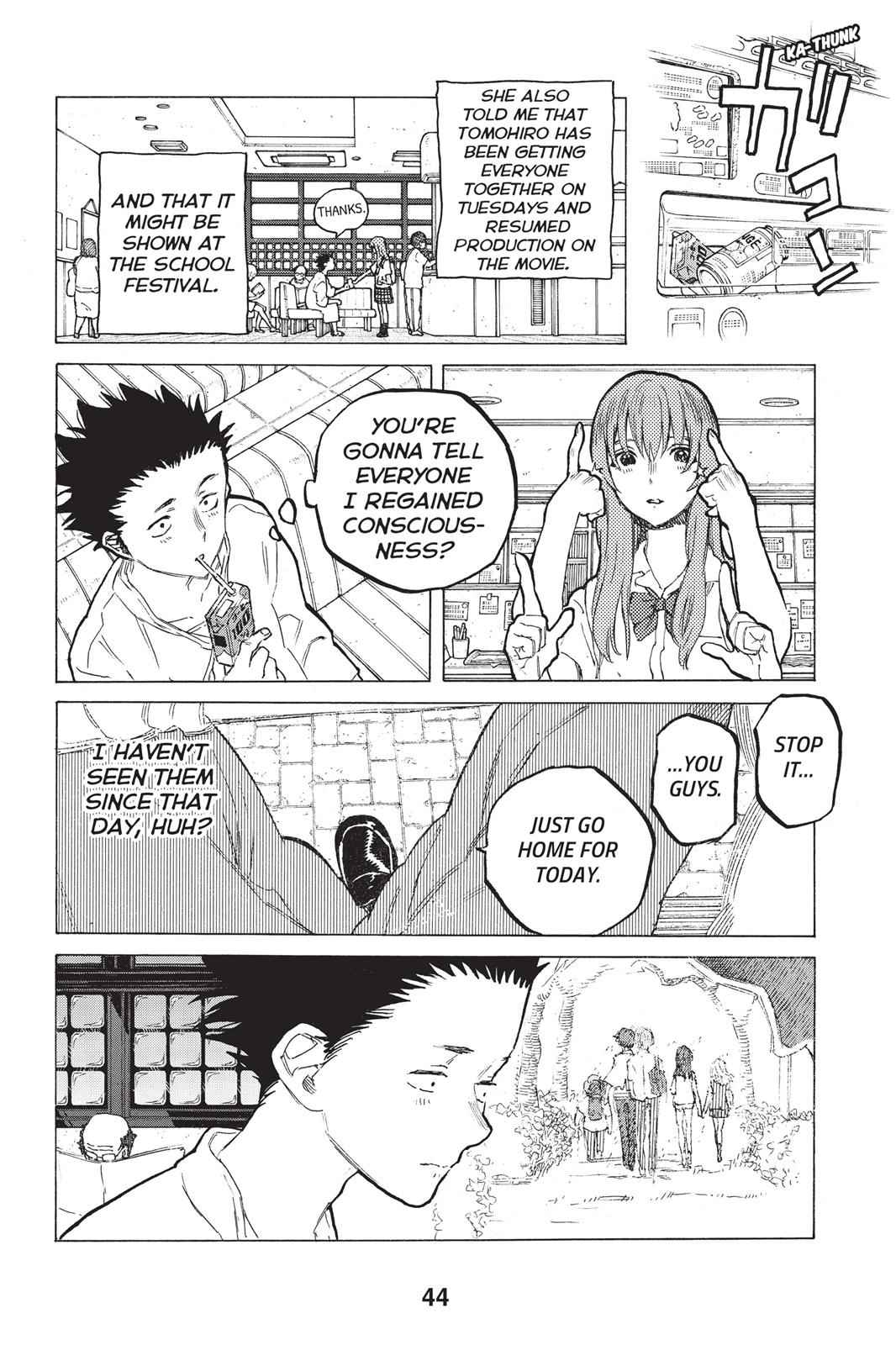 Koe no Katachi Chap 55 - Next Chap 56