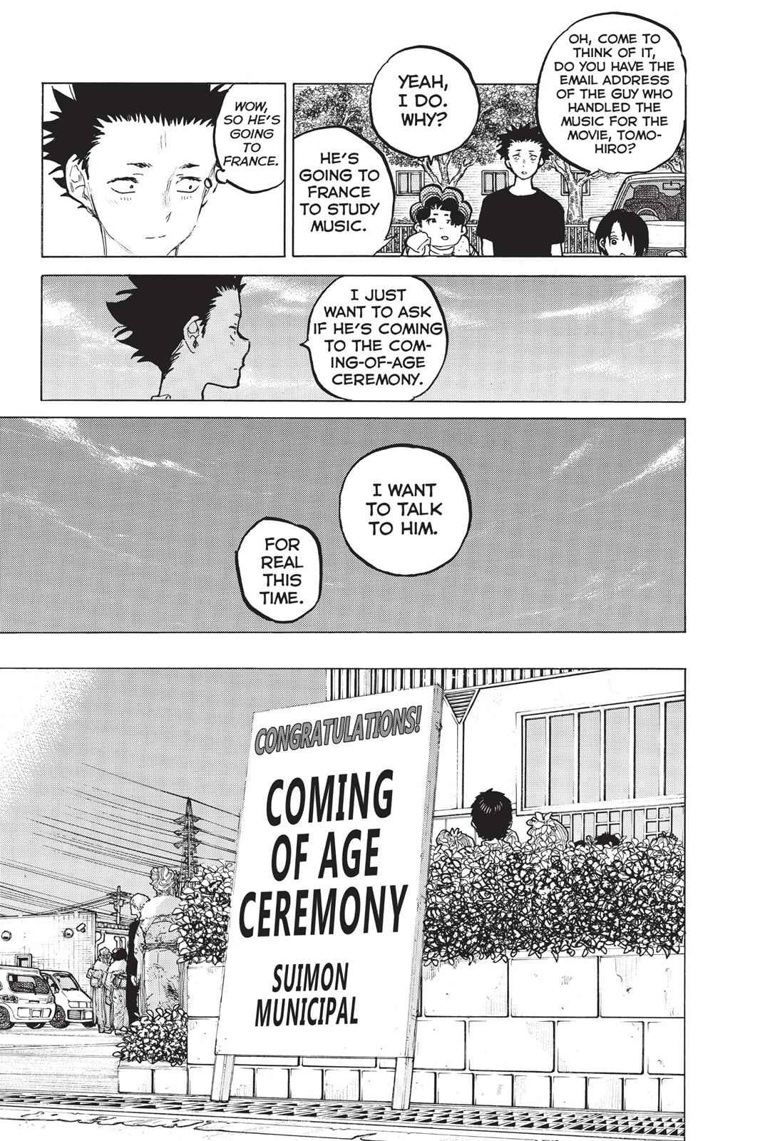 Koe no Katachi Chap 61 - Next Chap 62