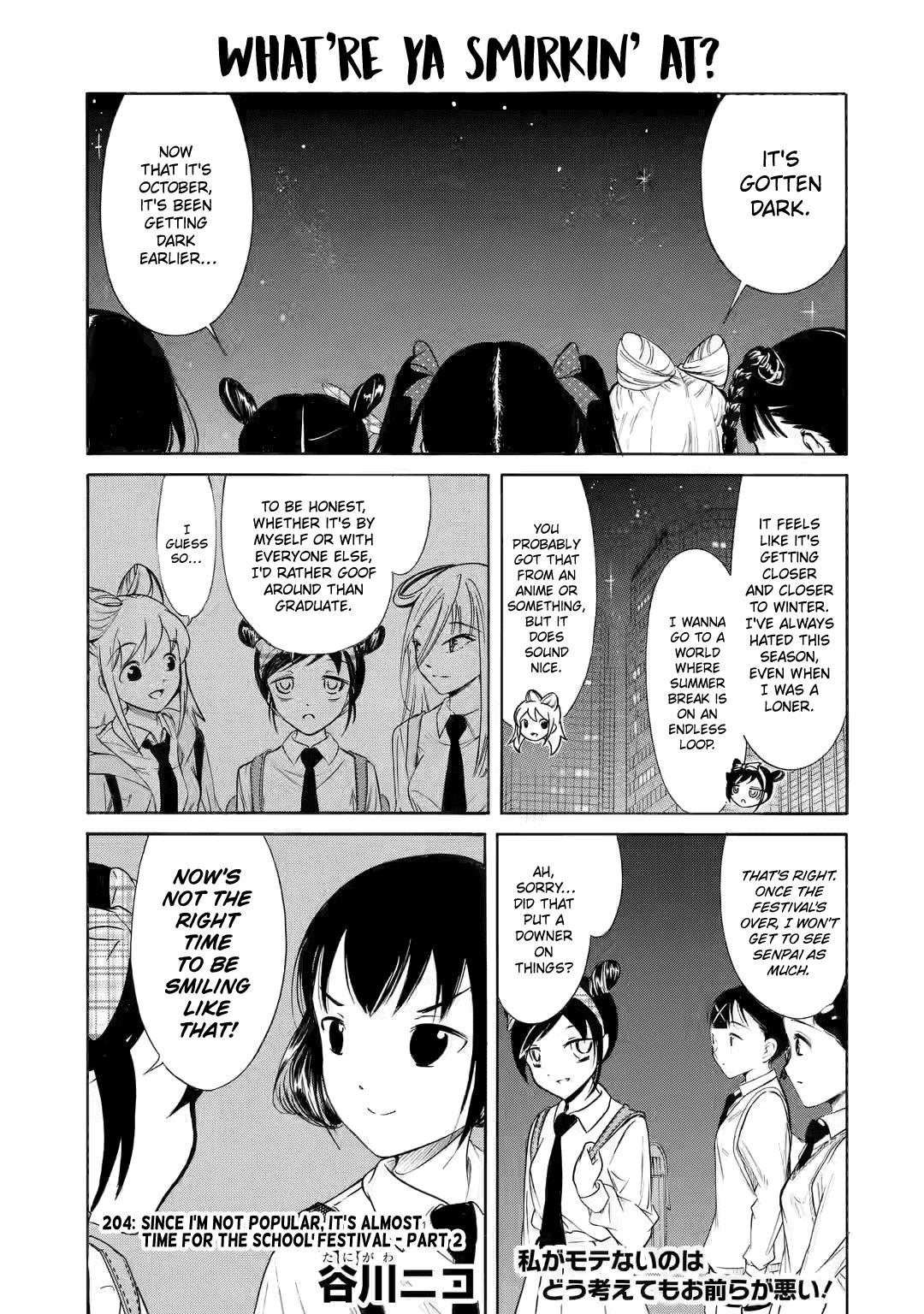 Watashi ga Motenai no wa Dou Kangaetemo Omaera ga Warui! Chap 204.2 - Next Chap 205.2