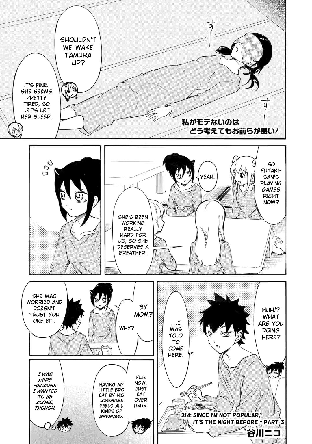 Watashi ga Motenai no wa Dou Kangaetemo Omaera ga Warui! Chap 214.3 - Next Chap 215.3
