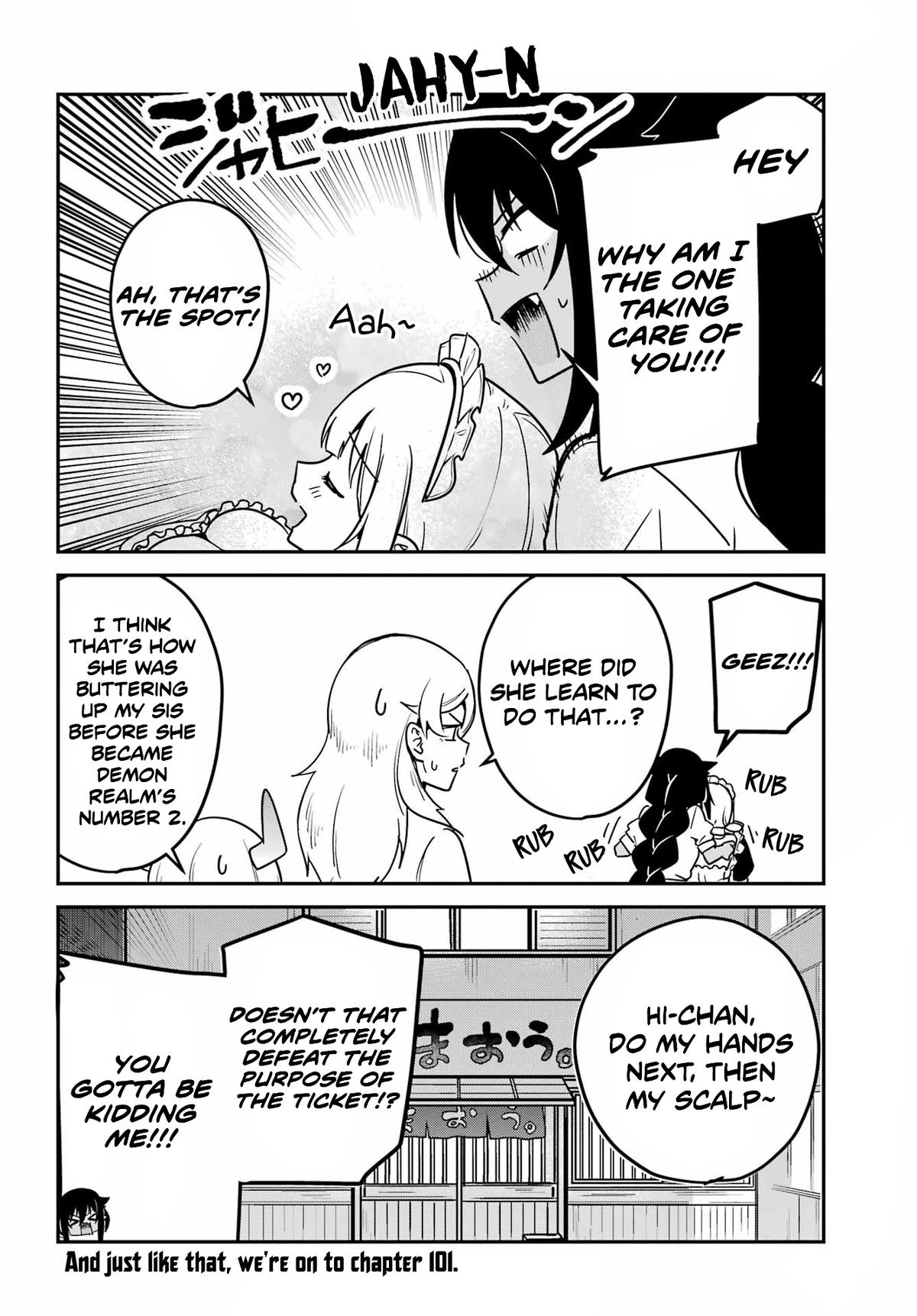 Jahy-sama wa Kujikenai! Chap 100 - Next Chap 101