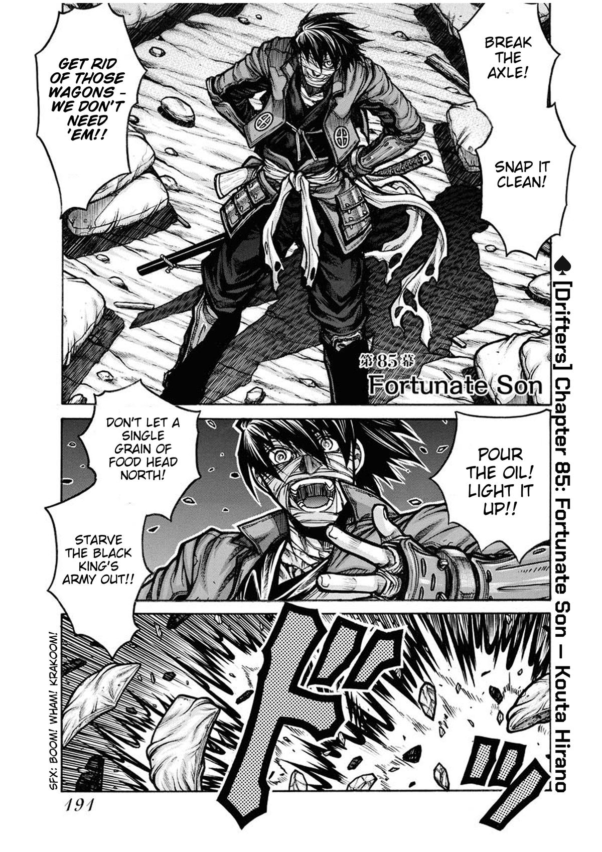 Drifters Chap 85 - Next Chap 86