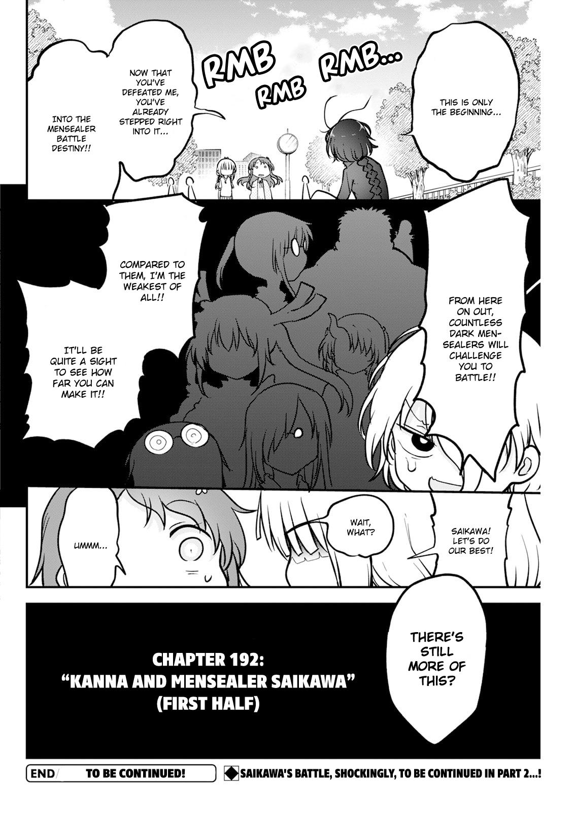 Kobayashi-san chi no Maid Dragon Chap 192 - Next Chap 193