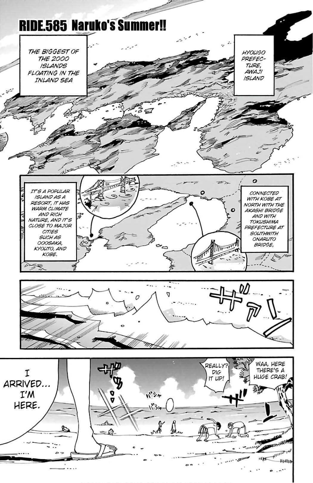 Yowamushi Pedal Chap 585 - Next Chap 586