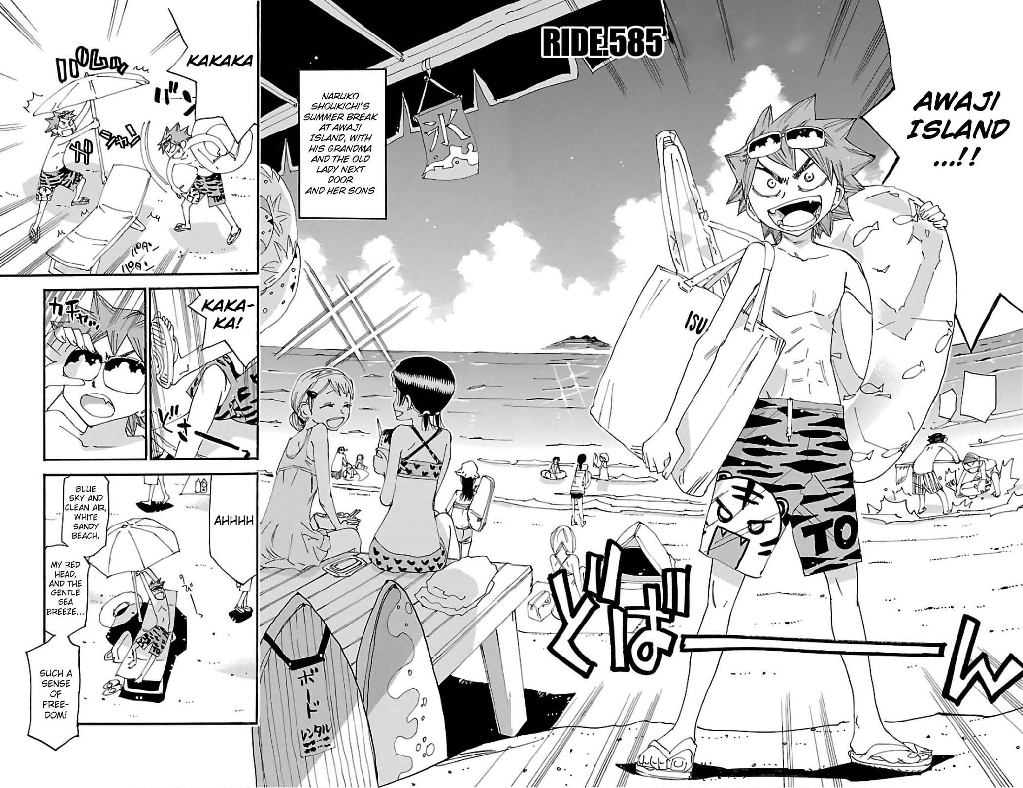 Yowamushi Pedal Chap 585 - Next Chap 586