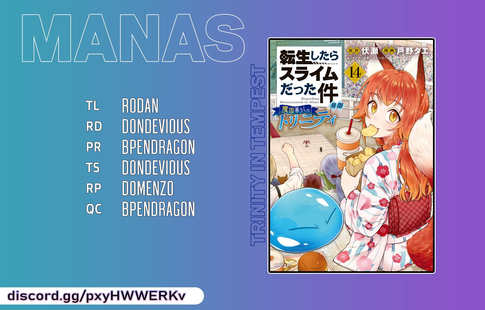 Tensei shitara Slime datta Ken Ibun: Makoku Gurashi no Trinity Chap 88 - Next Chap 89