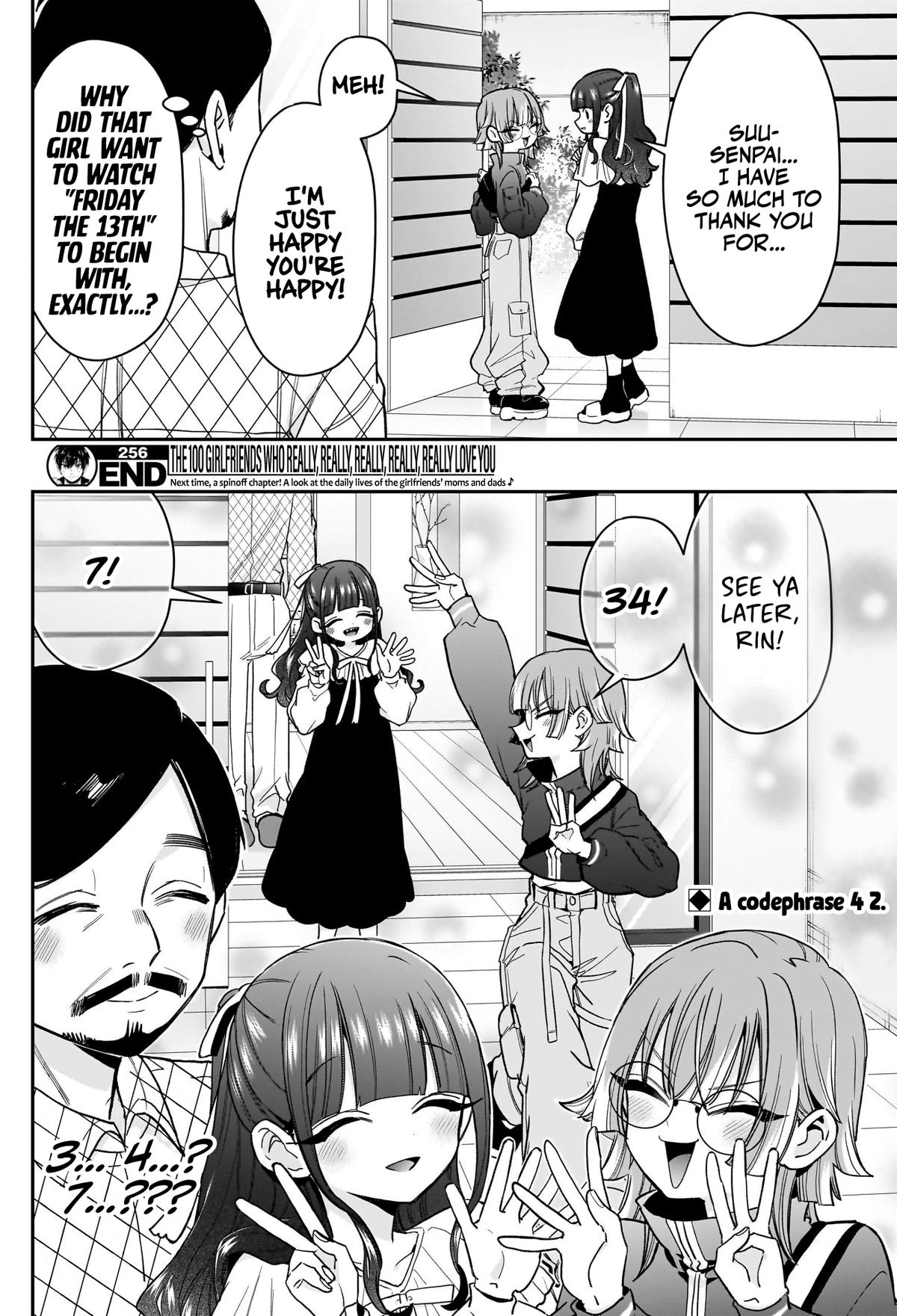 Kimi no Koto ga Daidaidaidaidaisuki na 100-nin no Kanojo Chap 256 - Next Chap 257