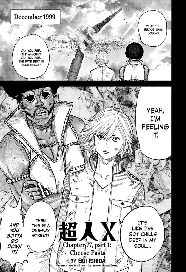 Choujin X Chap 77.1 - Next Chap 78.1