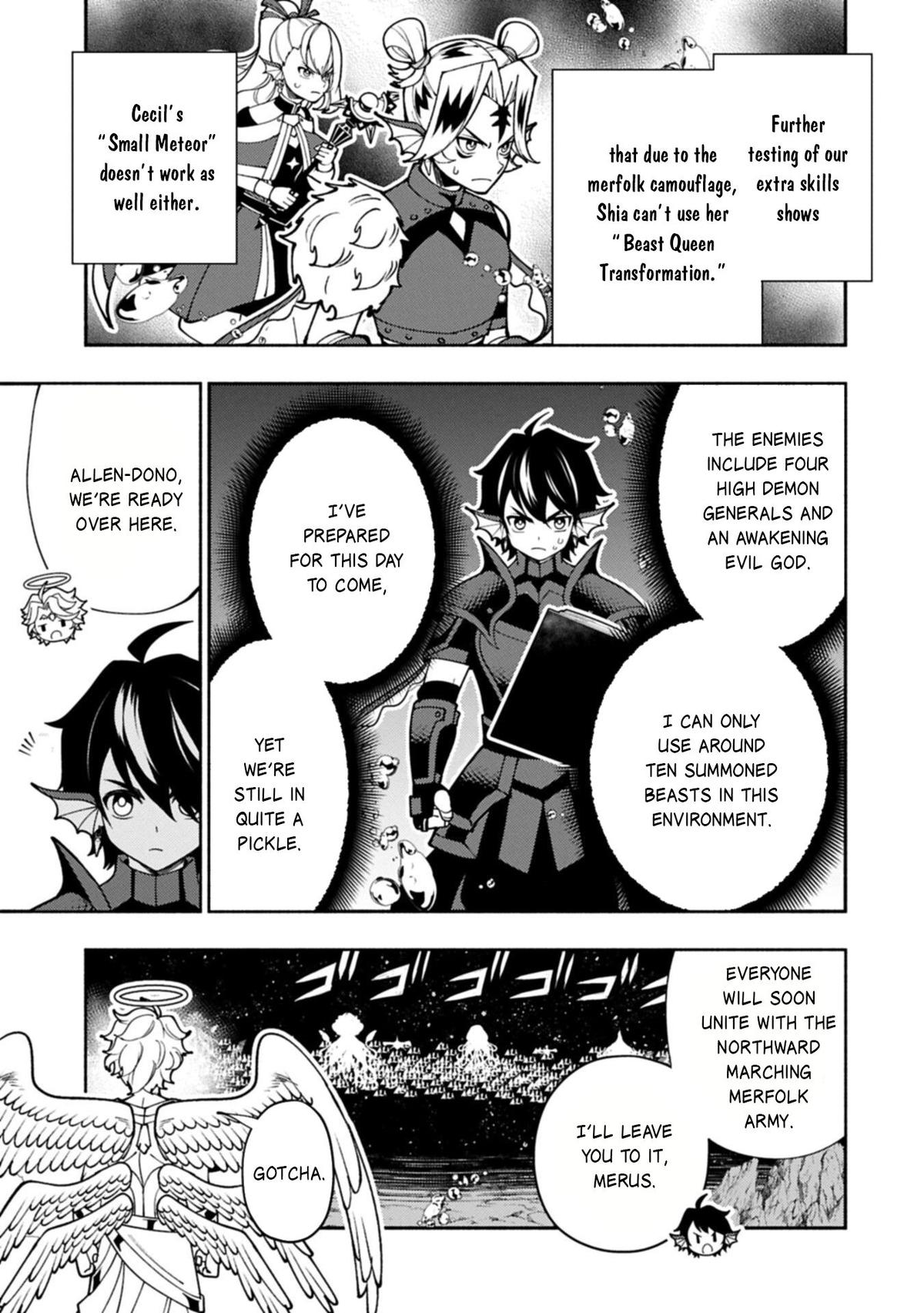 Hell Mode: Yarikomi Suki no Gamer wa Hai-settei no Isekai de Musou suru - Hajimari no Shoukanshi Chap 104.2 - Next Chap 105.2