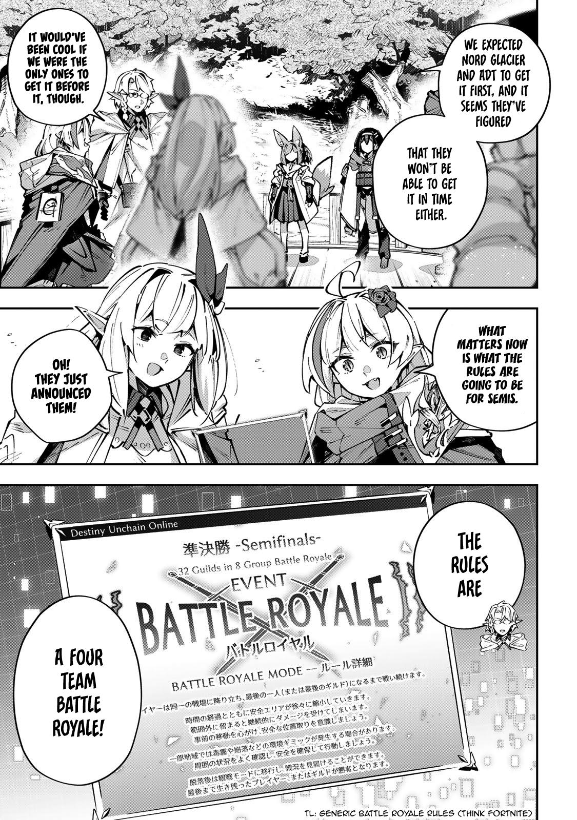 Destiny Unchain Online: Kyuuketsuki Shoujo to Natte, Yagate Chap 108 - Next Chap 109