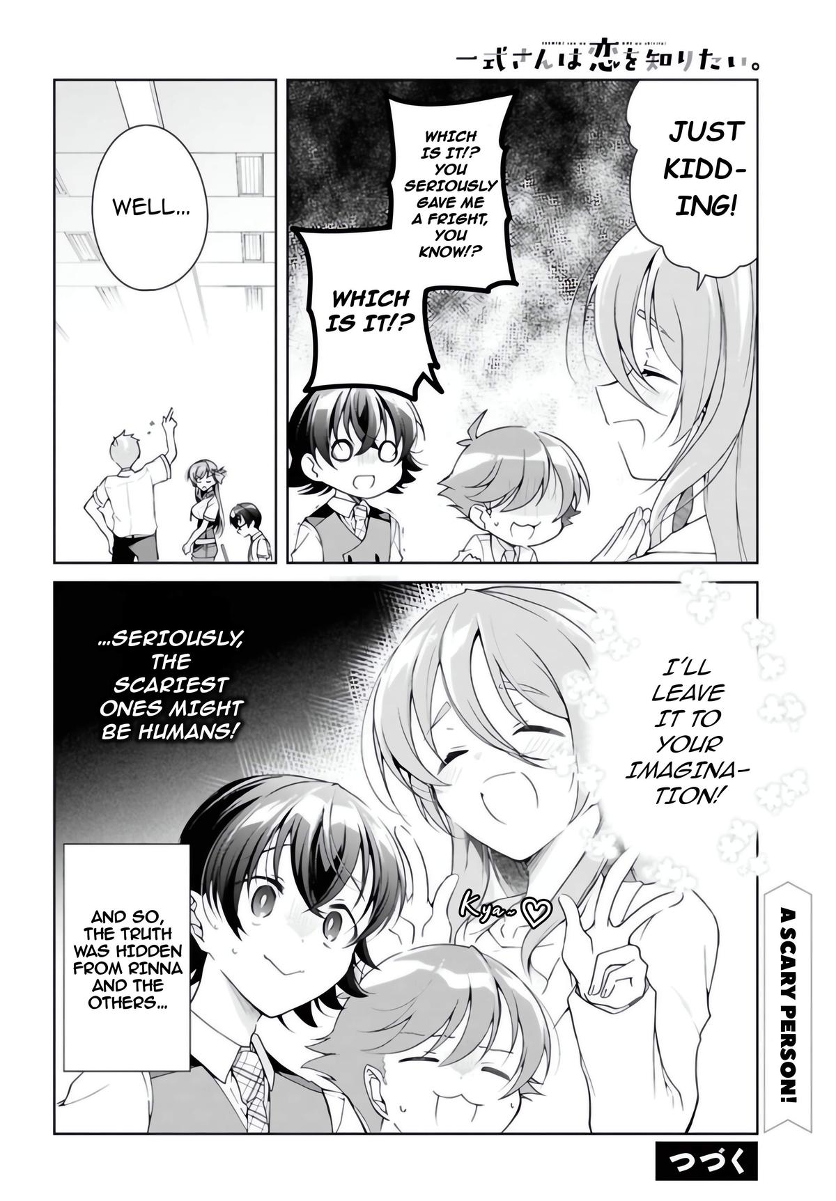Isshiki-san wa Koi wo Shiritai. Chap 54 - Next Chap 55