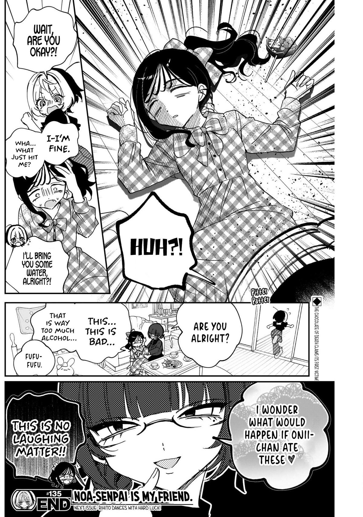 Noa-senpai wa Tomodachi. Chap 135 - Next Chap 136