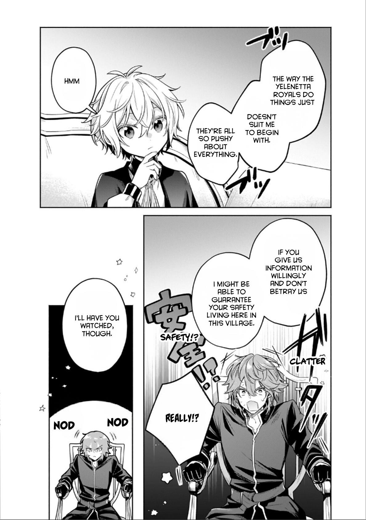 Okiraku Ryoushu no Tanoshii Ryouchi Bouei Chap 46.1 - Next Chap 47.1