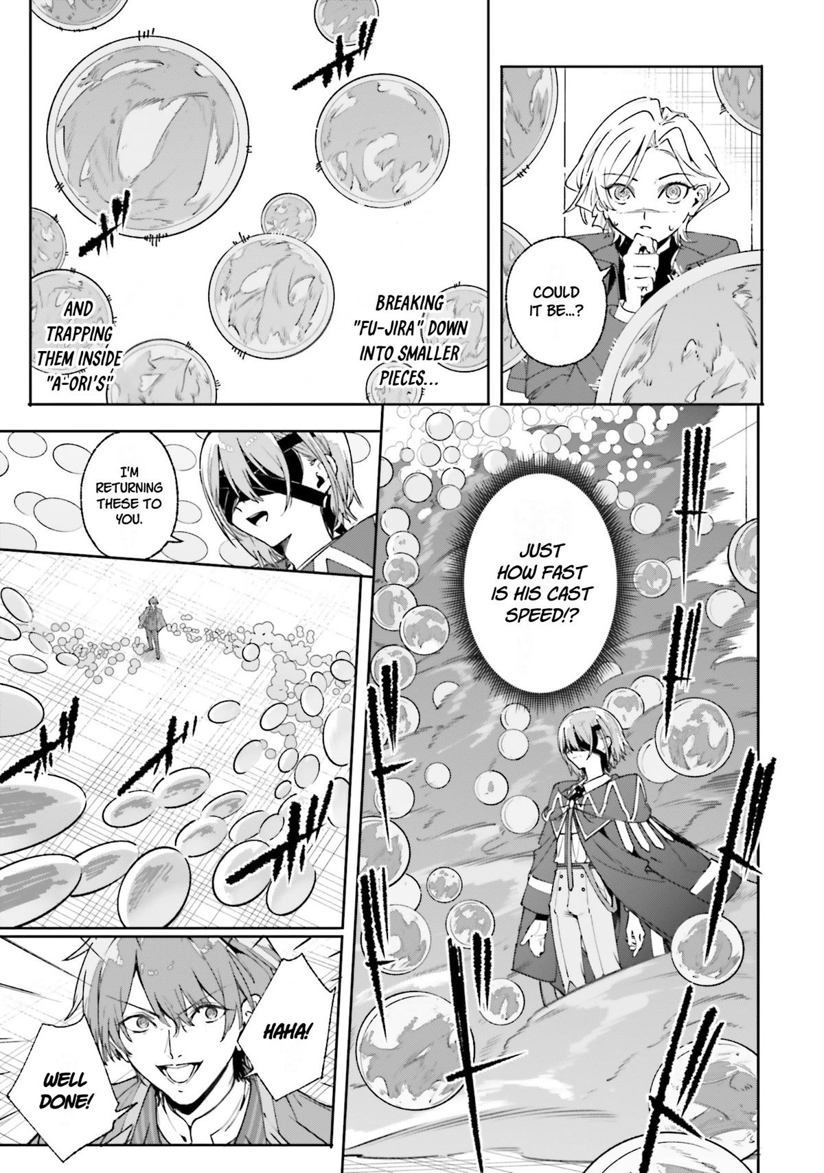 Majutsushi Kunon wa Mieteiru Chap 36 - Next Chap 37