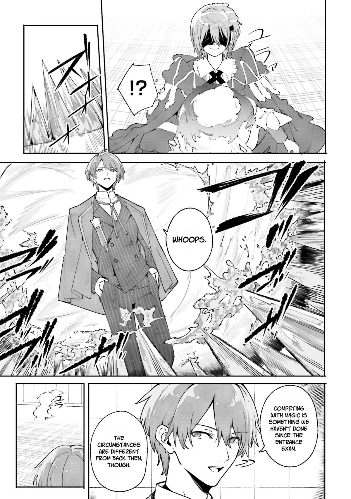 Majutsushi Kunon wa Mieteiru Chap 36 - Next Chap 37