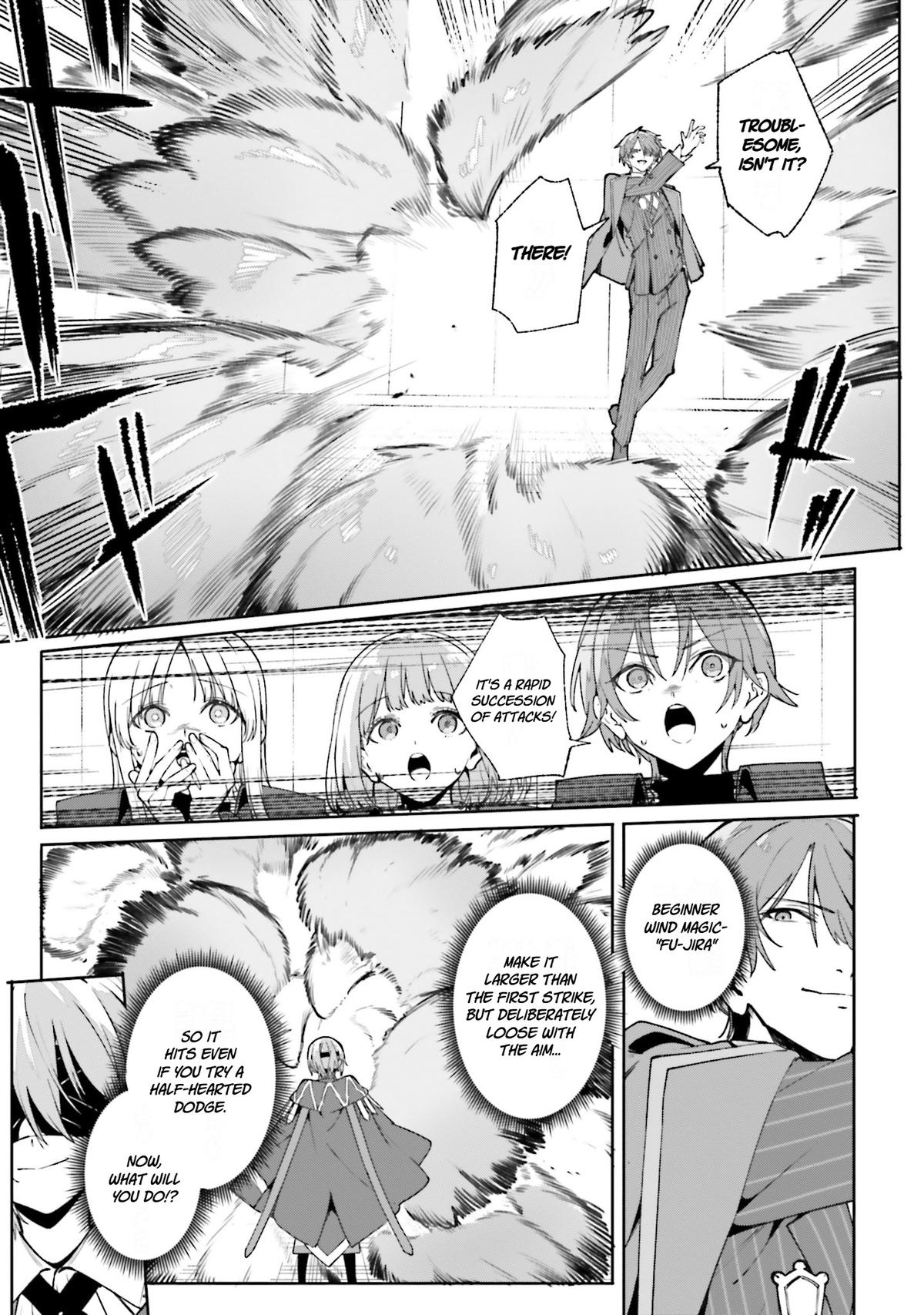 Majutsushi Kunon wa Mieteiru Chap 36 - Next Chap 37