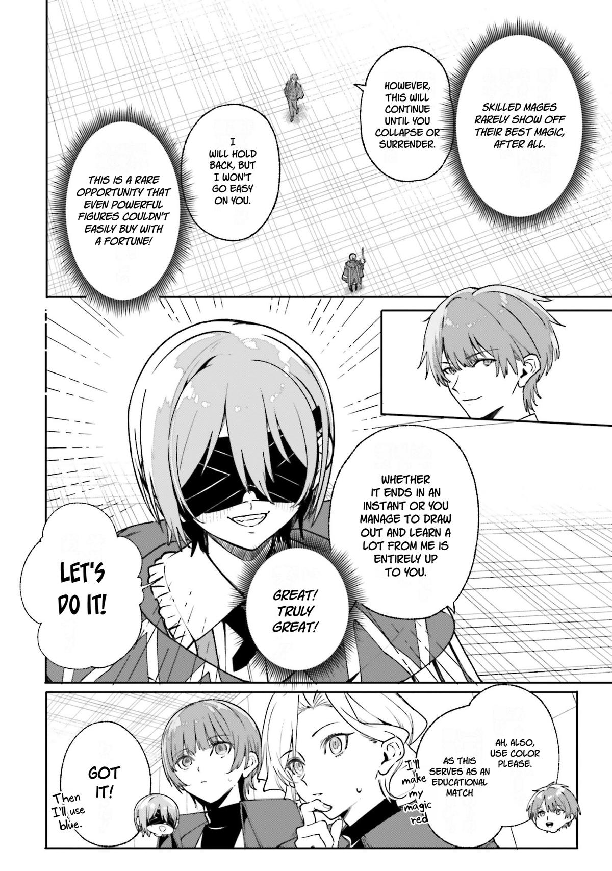 Majutsushi Kunon wa Mieteiru Chap 36 - Next Chap 37