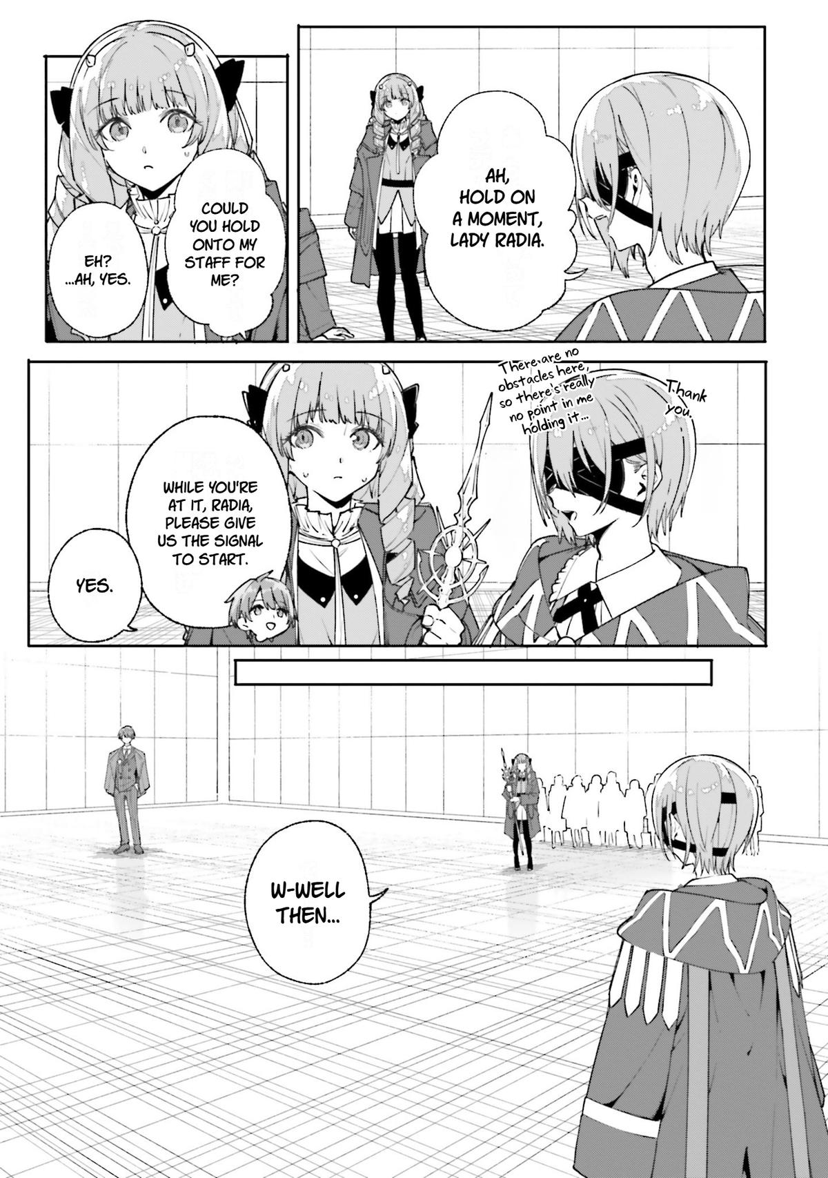 Majutsushi Kunon wa Mieteiru Chap 36 - Next Chap 37