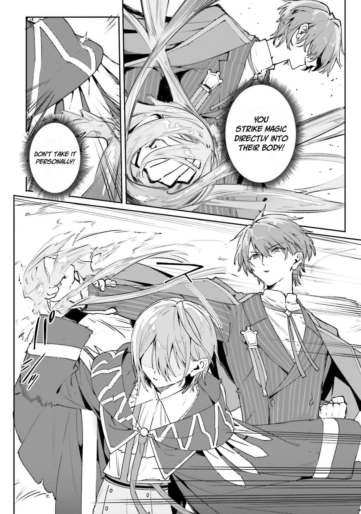 Majutsushi Kunon wa Mieteiru Chap 36 - Next Chap 37