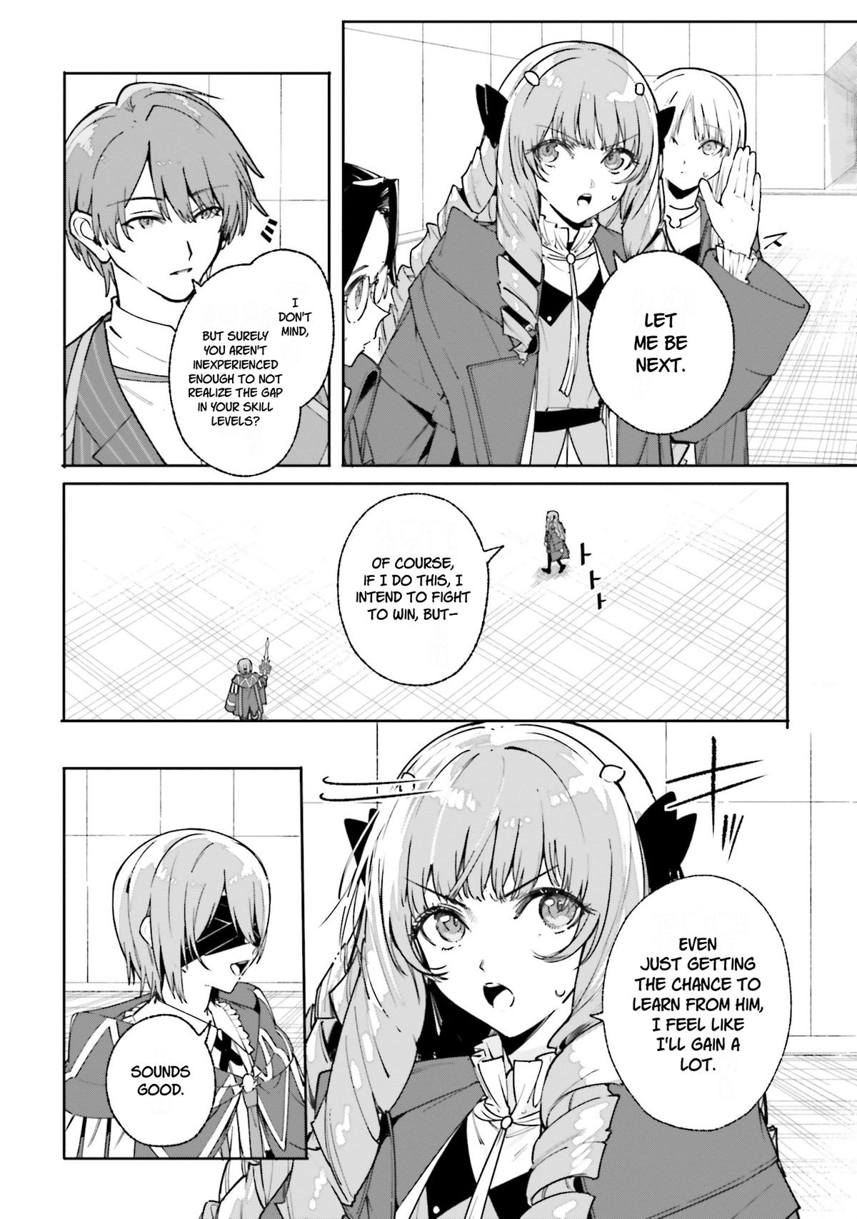 Majutsushi Kunon wa Mieteiru Chap 36 - Next Chap 37