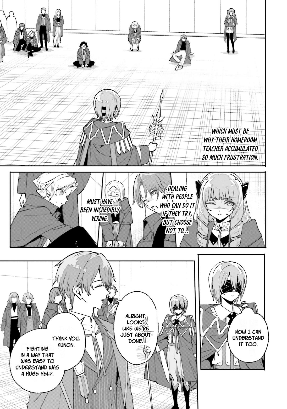 Majutsushi Kunon wa Mieteiru Chap 36 - Next Chap 37