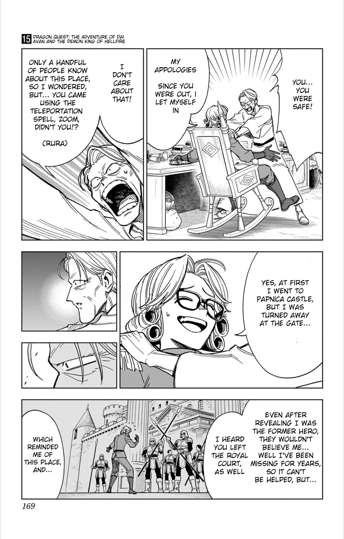 Dragon Quest: Dai no Daibouken - Yuusha Avan to Gokuen no Maou Chap 60 - Next Chap 61