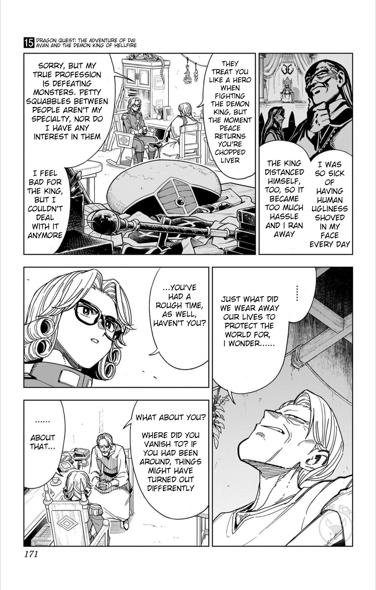 Dragon Quest: Dai no Daibouken - Yuusha Avan to Gokuen no Maou Chap 60 - Next Chap 61