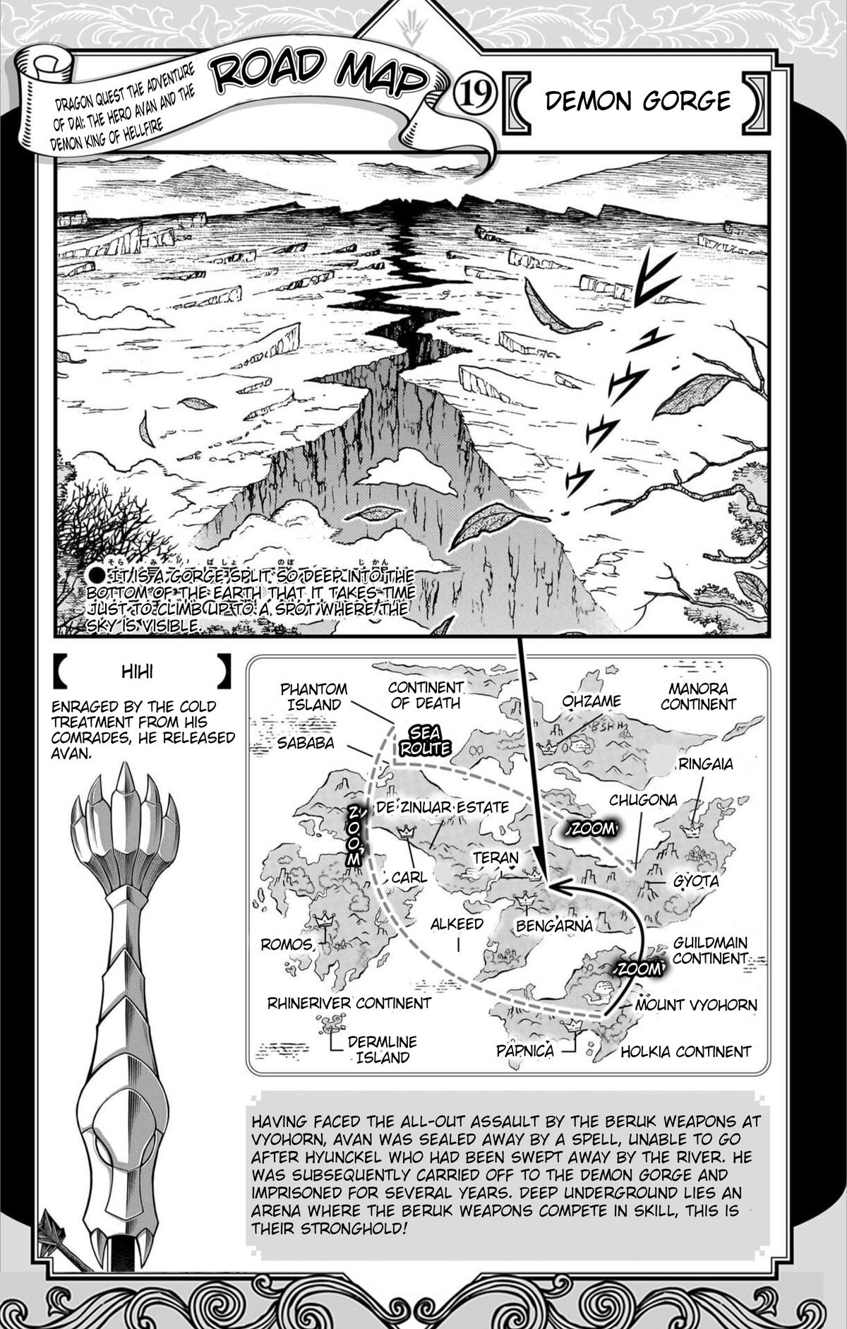 Dragon Quest: Dai no Daibouken - Yuusha Avan to Gokuen no Maou Chap 60 - Next Chap 61