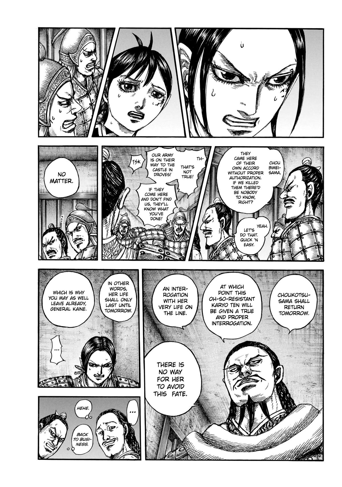 Kingdom English Chap 888 - Next Chap 889